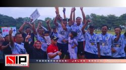 RW 08 Ukir Sejarah Juarai Turnamen Sepak Bola Piala Kepala Desa Jayamekar