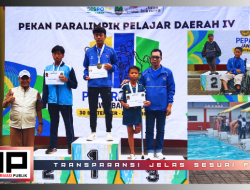 Pekan Paralimpik Pelajar Daerah (PEPARPEDA) IV Jawa Barat 2025 Diwarnai Rasa Penuh Semangat Para Peserta.