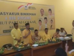 Tasyakur Binikmah dan Doa Bersama Meriahkan HUT ke-61 Partai Golkar di Bandung Barat