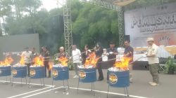 Bea Cukai Jabar Sita Rokok dan Miras Ilegal Senilai Miliaran Rupiah di Bandung Barat