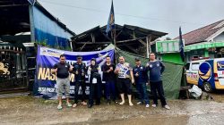 Garda NasDem Salurkan Bantuan Langsung ke Posko Bencana Korban Longsor Pasir Langu Cisarua