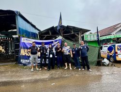 Garda NasDem Salurkan Bantuan Langsung ke Posko Bencana Korban Longsor Pasir Langu Cisarua