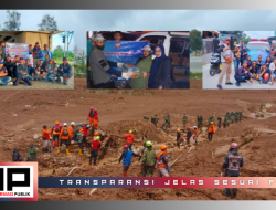 DPC Asosiasi Wartawan  Internasional KBB Terjang Lokasi Longsor Pasirlangu, Salurkan Bantuan Logistik untuk Korban
