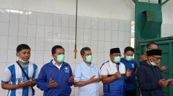 DPD PAN Kabupaten Bandung Barat Kurban Dua Ekor Sapi di RPH Modern Campaka Mekar, Daging Dibagikan ke 16 Kecamatan