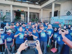 Sambut HUT ke‑25 Partai Demokrat, DPC Bandung Barat Gelar Gerakan Langit Biru Asri di Ngamprah