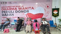 Sambut HUT ke-81 RI, Darma Wanita Peduli Gelar Donor Darah di Gedung DPRD KBB