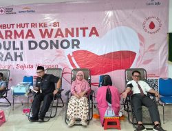 Sambut HUT ke-81 RI, Darma Wanita Peduli Gelar Donor Darah di Gedung DPRD KBB