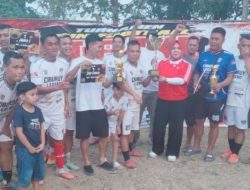 Ciburuy Legend Sabet Juara Pertama Turnamen Sepak Bola Piala Hj.Pipih Supriati S.E