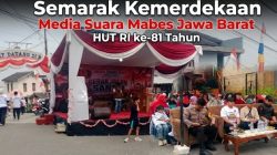 Bukit Berlian Meriah, Media Suara Mabes Jabar Sukses Gelar Gerak Jalan Santai HUT RI ke-81