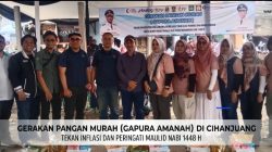 Gerakan Pangan Murah (Gapura Amanah) di Cihanjuang Rahayu:Tekan Inflasi dan Peringati Maulid Nabi 1448 H