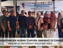 Gerakan Pangan Murah (Gapura Amanah) di Cihanjuang Rahayu:Tekan Inflasi dan Peringati Maulid Nabi 1448 H