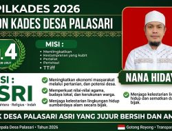 Nana Hidayat, Calon Kades Palasari Subang Nomor Urut 4, Mantap Lanjutkan Kepemimpinan b Visi ASRI