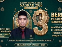 Amanah, Cerdas, Ikhlas: Bapak U. Solehudin (No. Urut 3) Siap Membawa Desa Nagrak Menuju Kemandirian dan Kemajuan