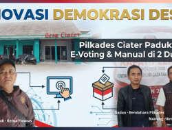 Inovasi Demokrasi Desa: Pilkades Ciater Padukan E-Voting dan Cara Manual di 2 Dusun (Gaya Informatif & Modern)