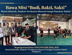 Bawa Misi “Budi, Bakti, Sakti”: Kepengurusan Baru DPD PPSI KBB 2026–2031 Resmi Dilantik, Siapkan Terobosan Ekonomi hingga Pasukan Taktis “Panggawa”