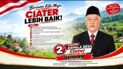 Atik Suhar Kades Nomor Urut 2 ‘Seja Ngabakti Ka Lemah Cai’, Wujudkan Ciater SABAR yang Sejahtera dan Bermartabat